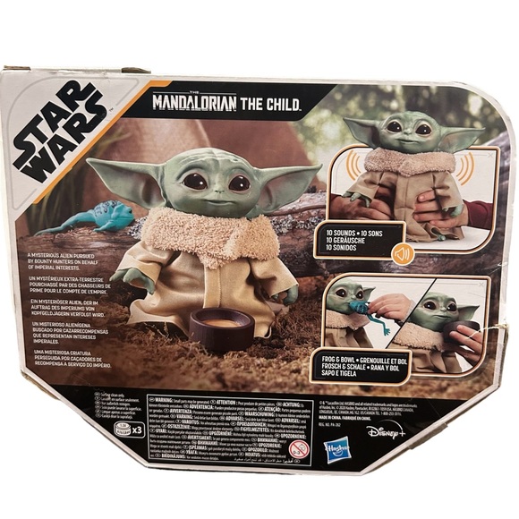 Star Wars The Mandalorian the Child Talking Plush - Picture 5 of 6
